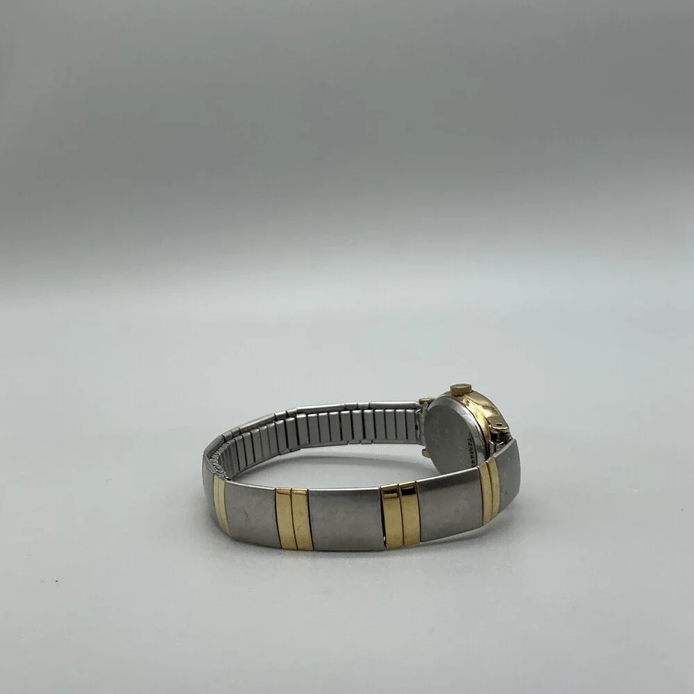 Timex Cavatina T2M443 Womens Watch 18mm Two Tone Bracelet New Battery